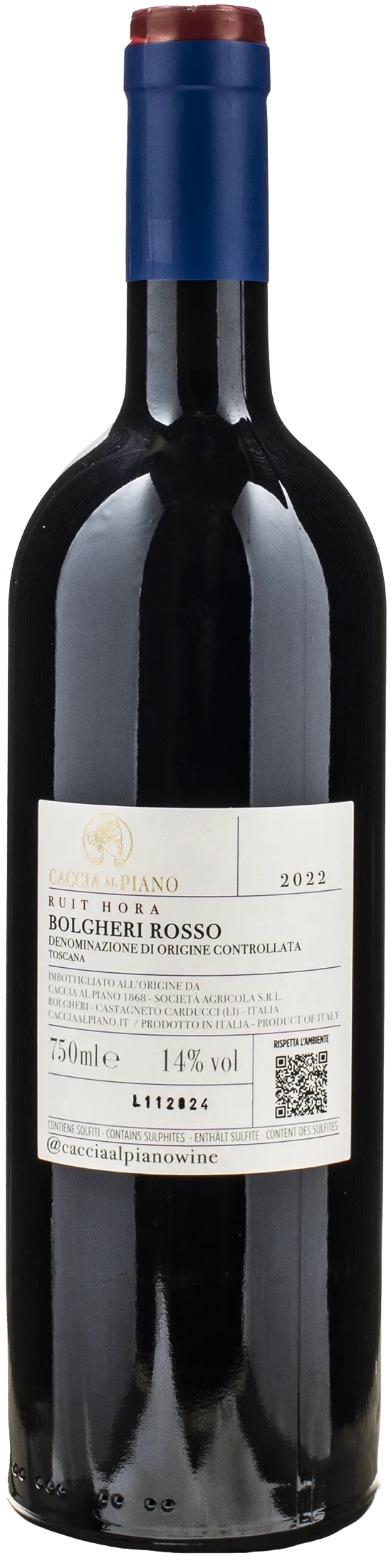 Caccia al Piano Bolgheri Ruit Hora 2022