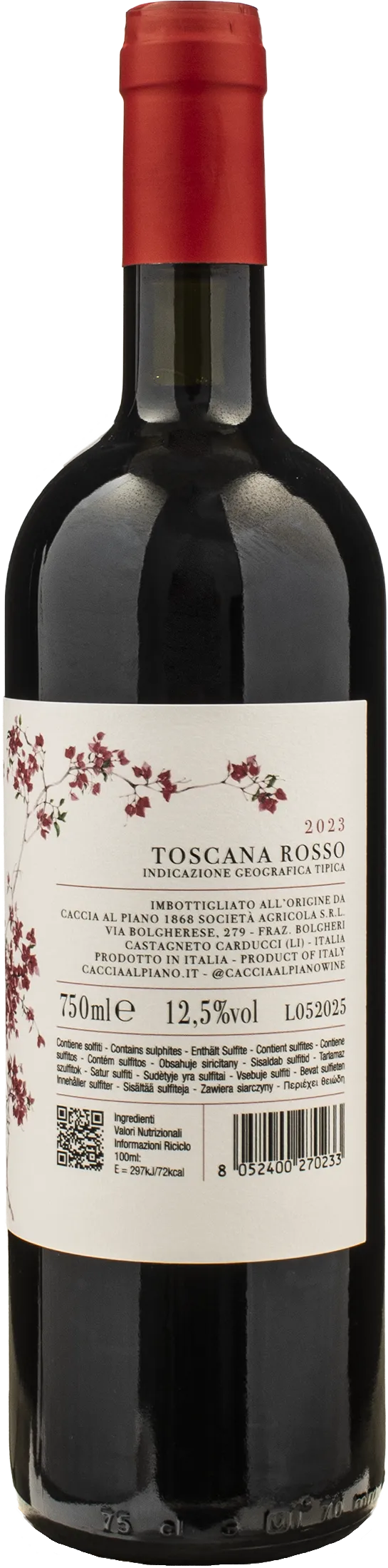 Caccia al Piano Grottaia Rosso 2023