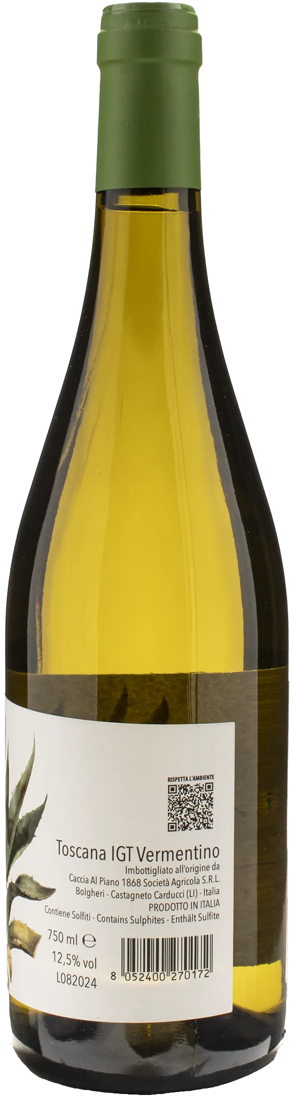 Caccia al Piano Grottaia Vermentino 2023