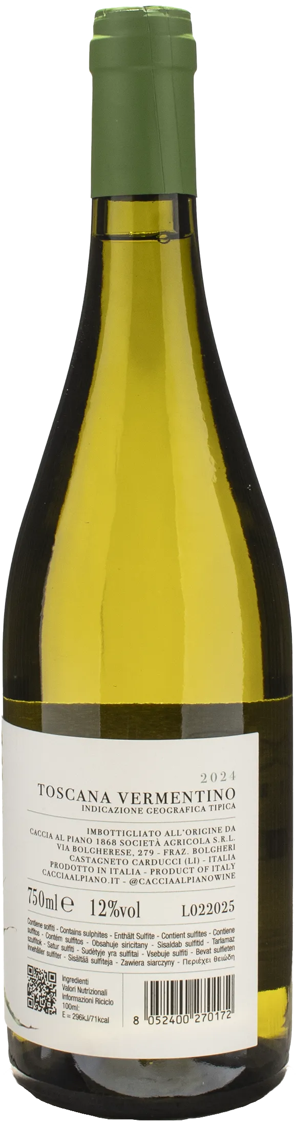 Caccia al Piano Le Bozze Vermentino 2024