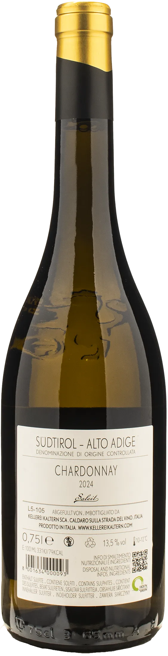 Caldaro Chardonnay Saleit 2024