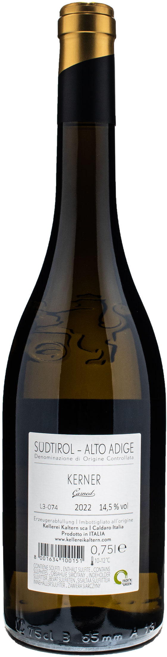 Caldaro Kerner Carned 2022