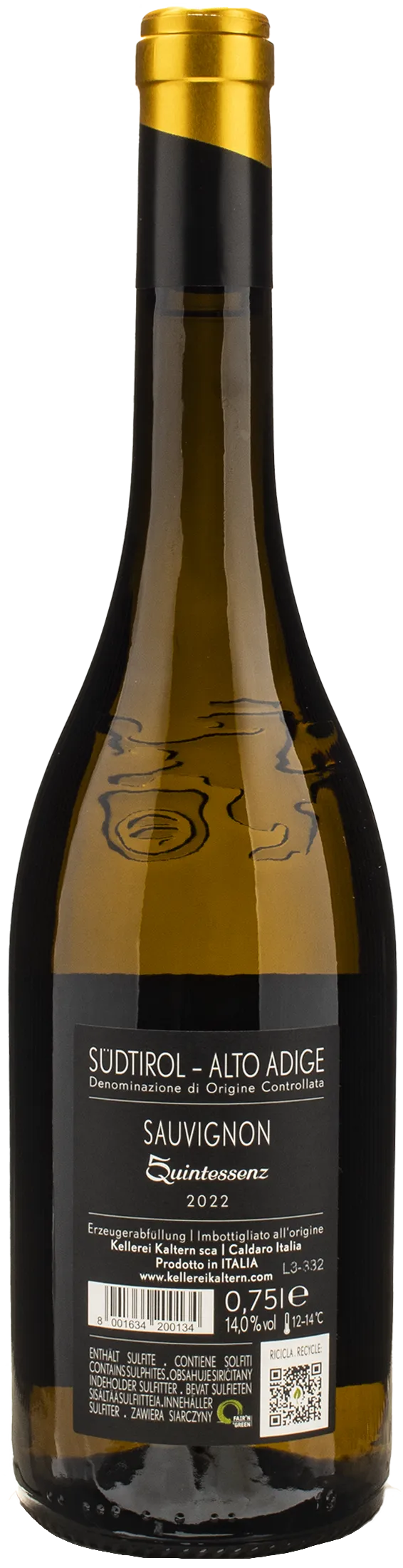 Caldaro Quintessenz Sauvignon 2022