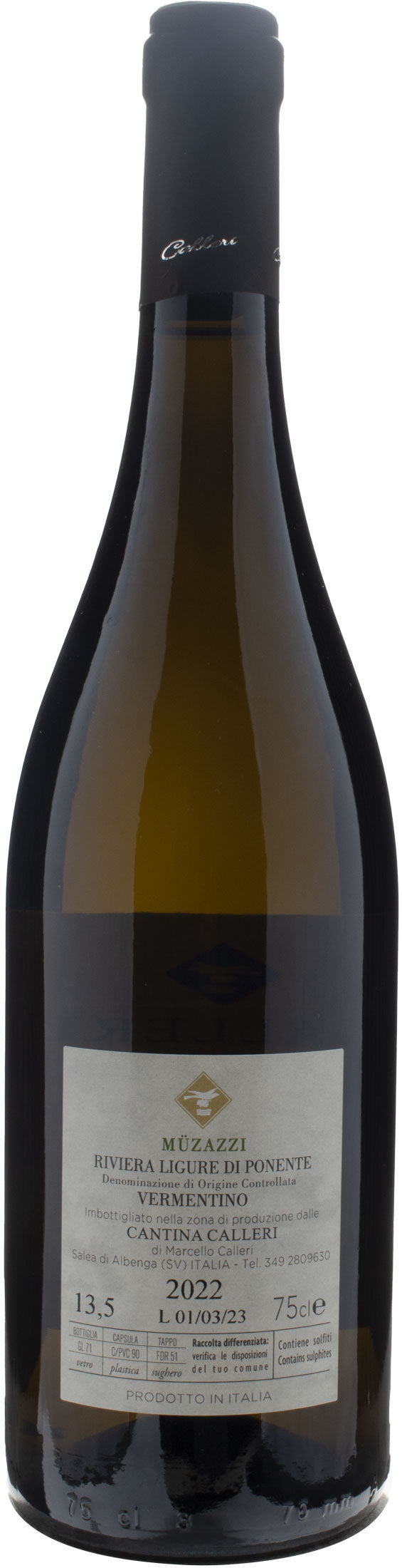 Calleri Vermentino I Muzazzi 2022