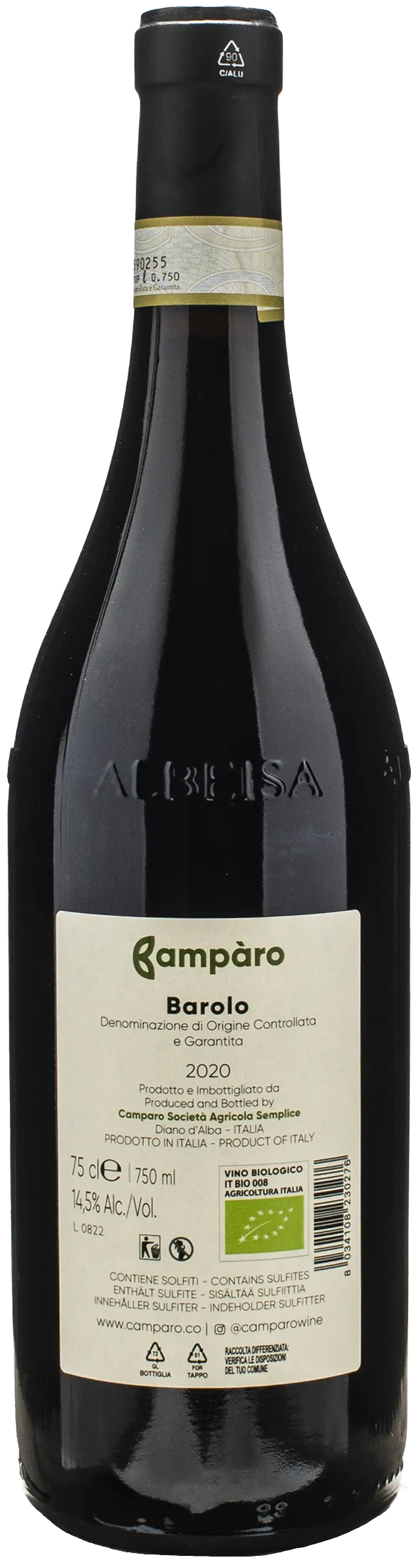 Camparo Barolo 2020