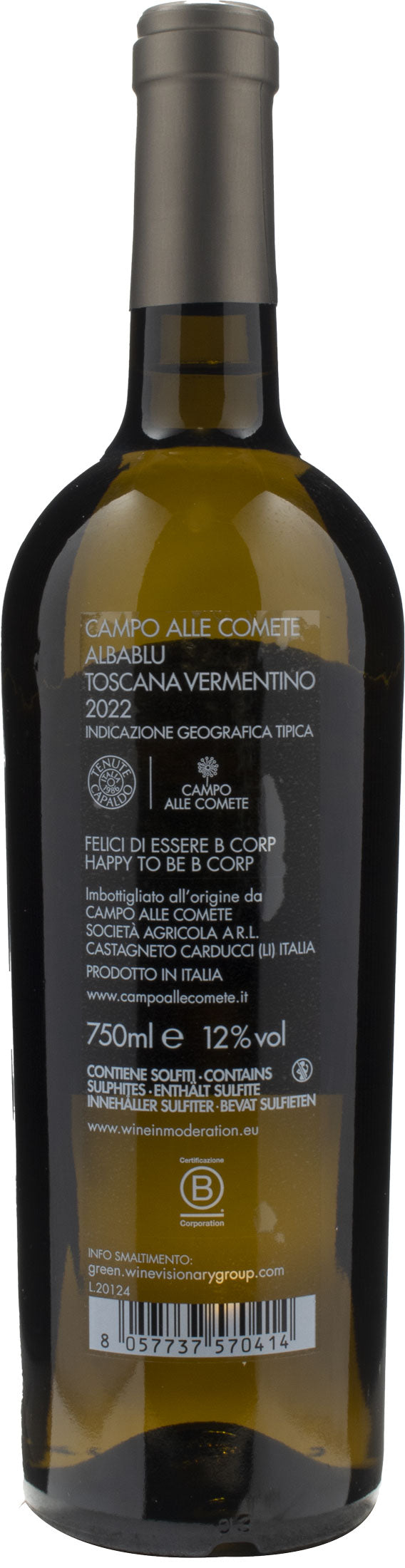 Campo alle Comete Vermentino Albablu 2022