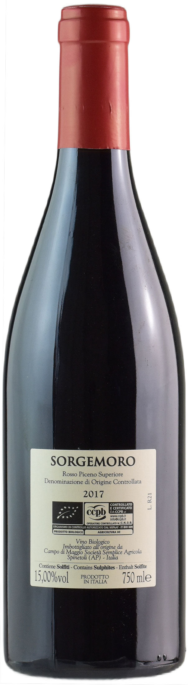 Campo di Maggio Rosso Piceno Superiore Sorgemoro 2017