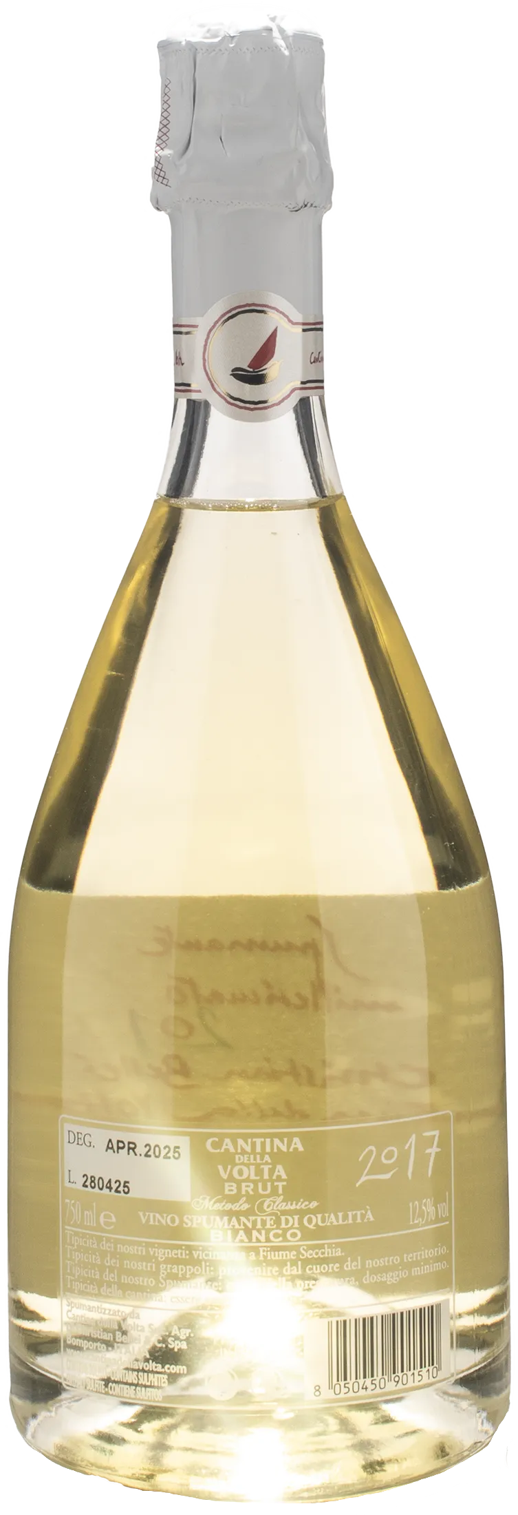 Cantina della Volta Christian Bellei Spumante Metodo Classico Brut 2017