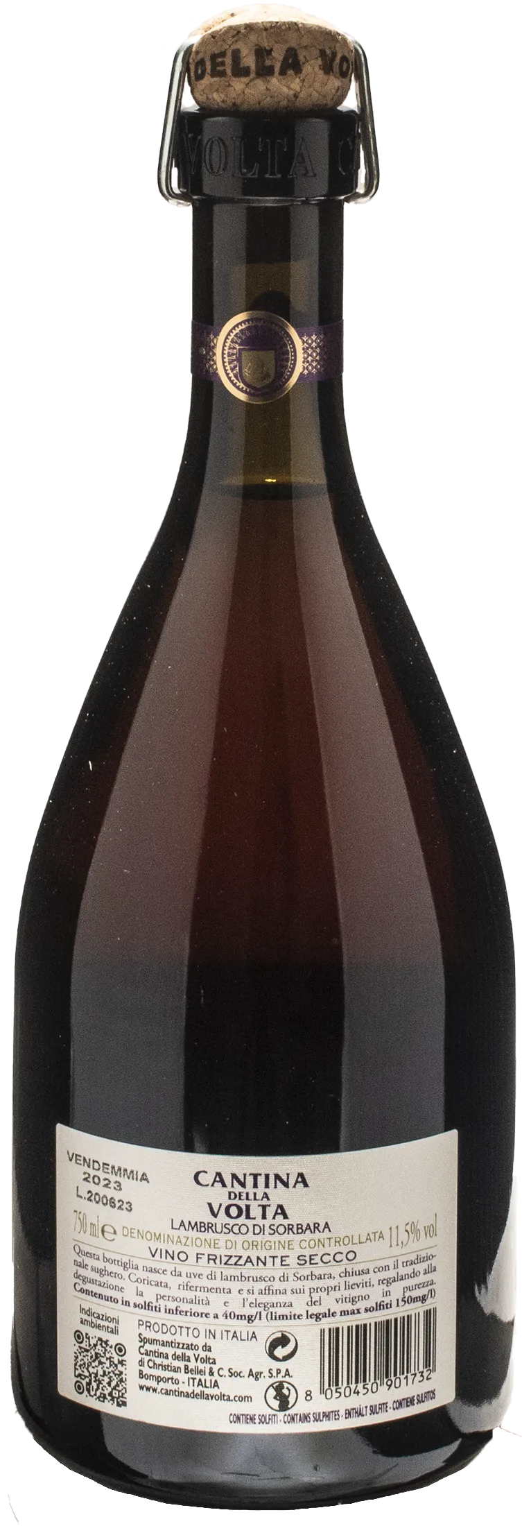 Cantina della Volta Lambrusco di Sorbara ''Rimosso'' 2023