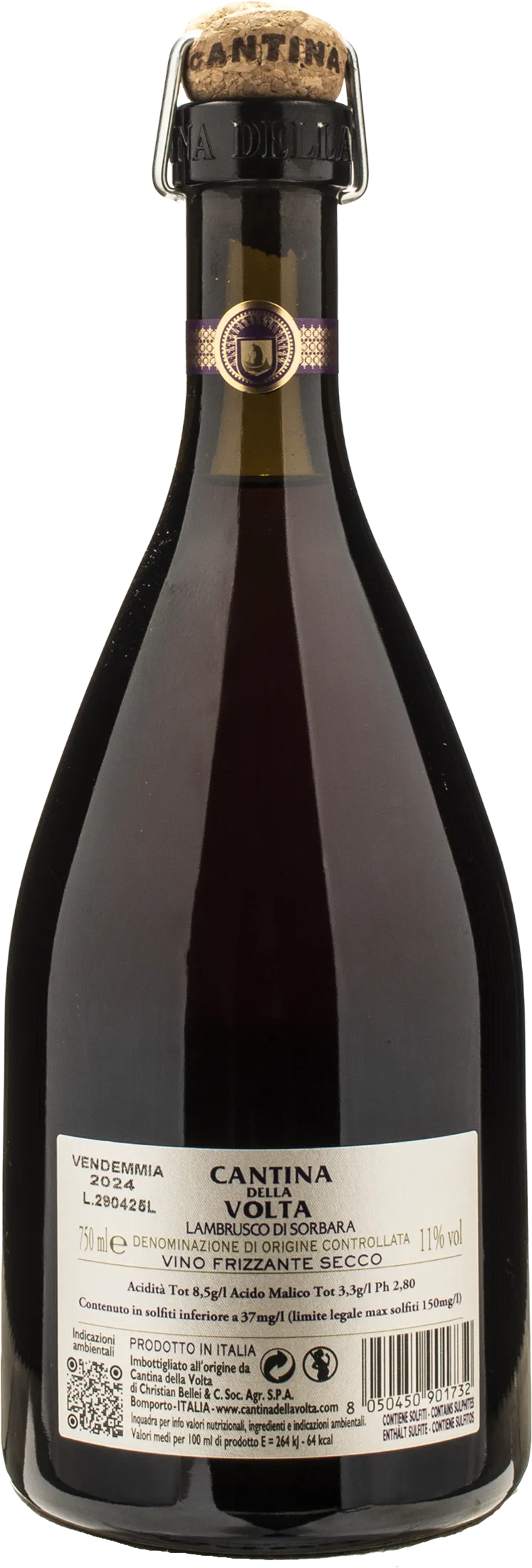 Cantina della Volta Lambrusco di Sorbara Rimosso 2024
