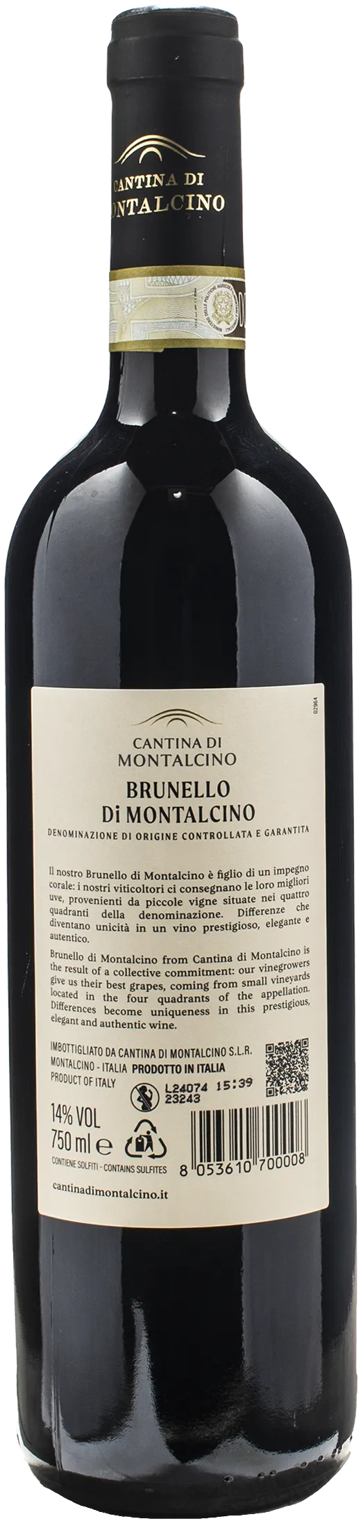 Cantina di Montalcino Brunello Montalcino 2019