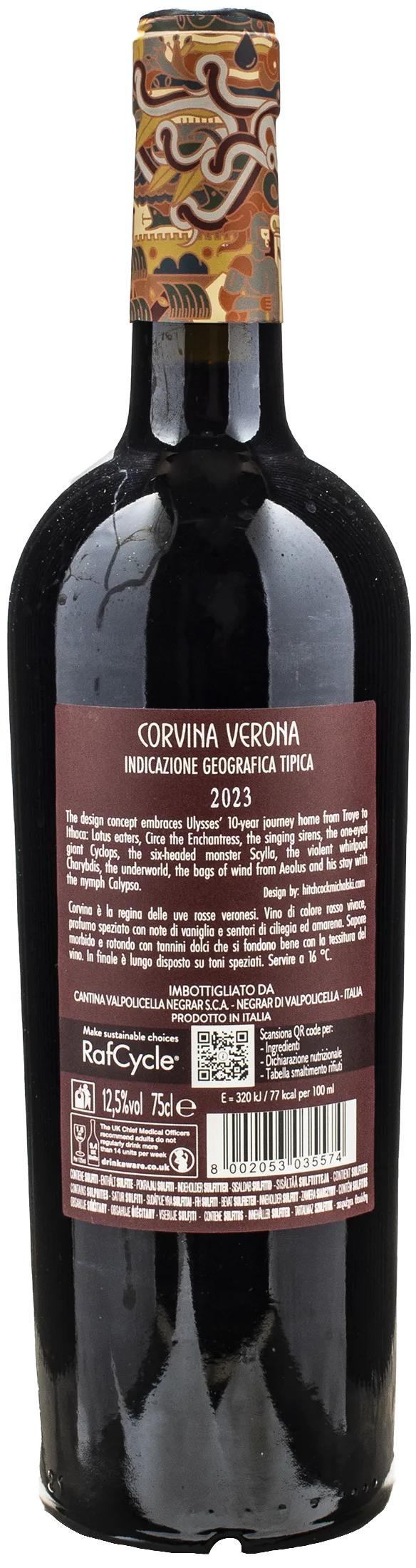 Cantina di Negrar Corvina Verona Ulisse 2023