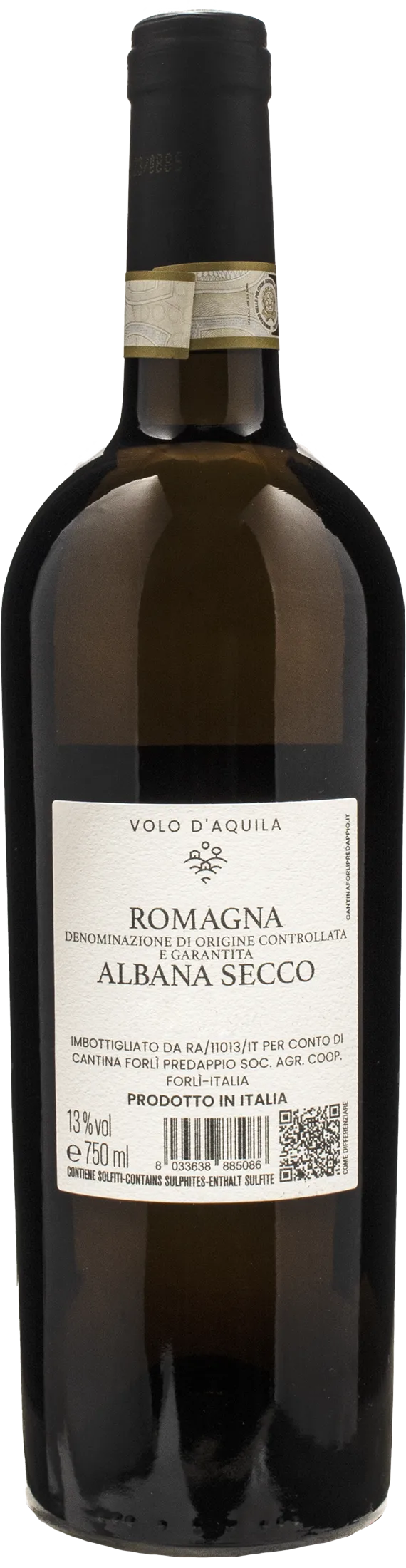 Cantina Forlì Predappio Albana Secco Volo d'Aquila 2022