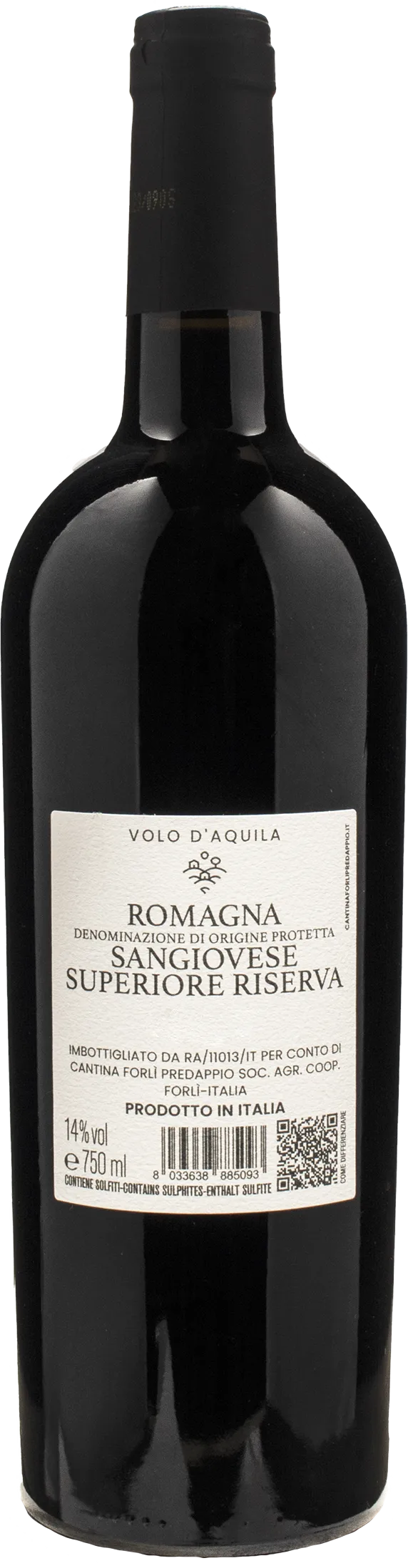 Cantina Forlì Predappio Sangiovese Superiore Riserva Volo d'Aquila 2020