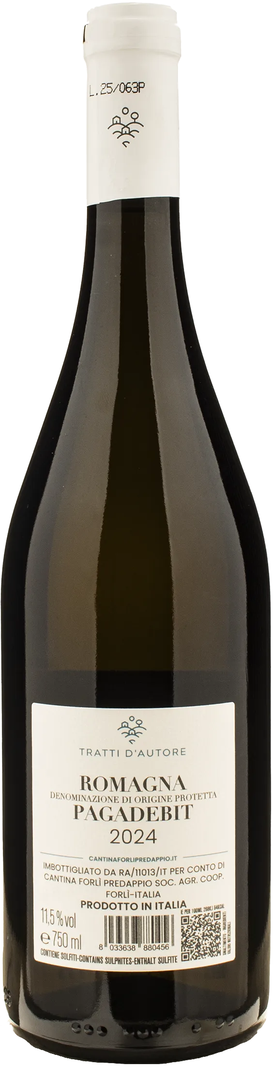 Cantina Forli Predappio Tratti d'Autore Pagadebit 2024