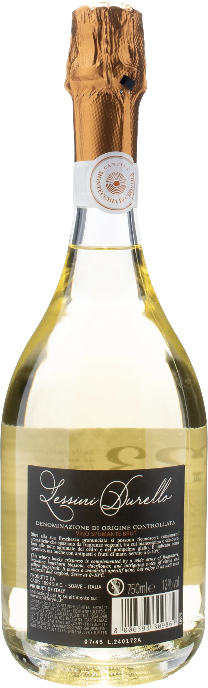 Cantina Montecchia di Crosara Lessini Durello 733 Brut