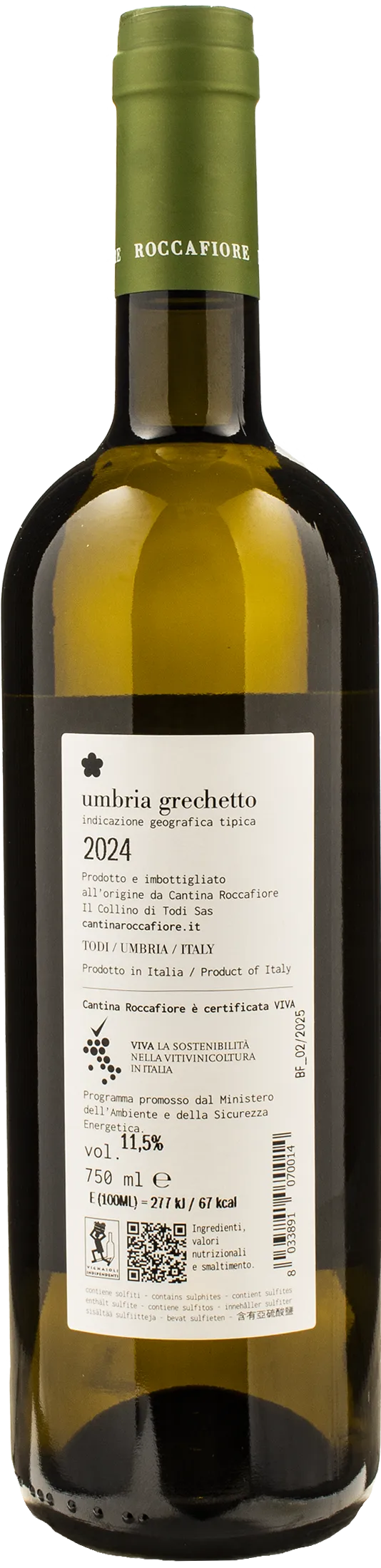 Cantina Roccafiore Grechetto Fiordaliso 2024
