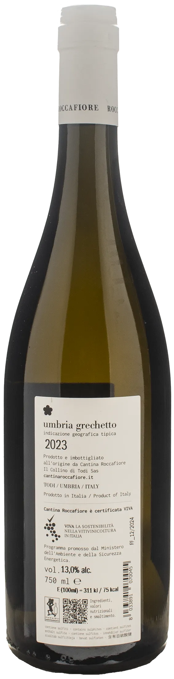 Cantina Roccafiore Grechetto Fiorfiore 2023
