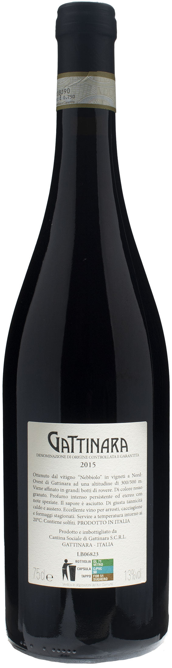 Cantina Sociale Gattinara Gattinara 2015