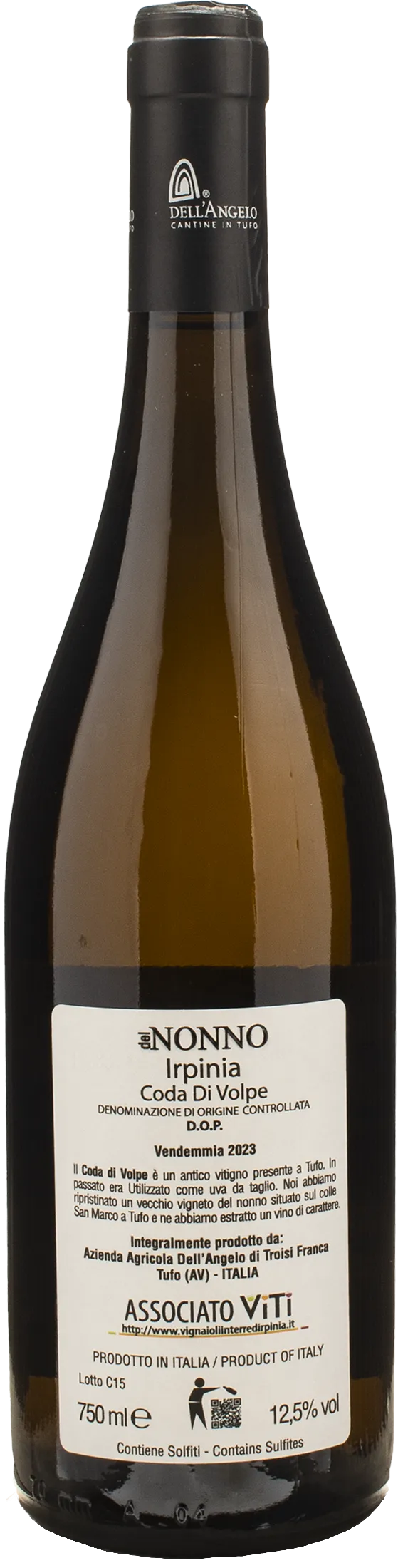 Cantine dell'Angelo Irpinia Coda di Volpe Del Nonno 2023