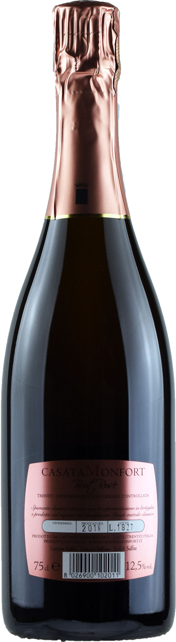 Cantine Monfort Trento Rosè Brut