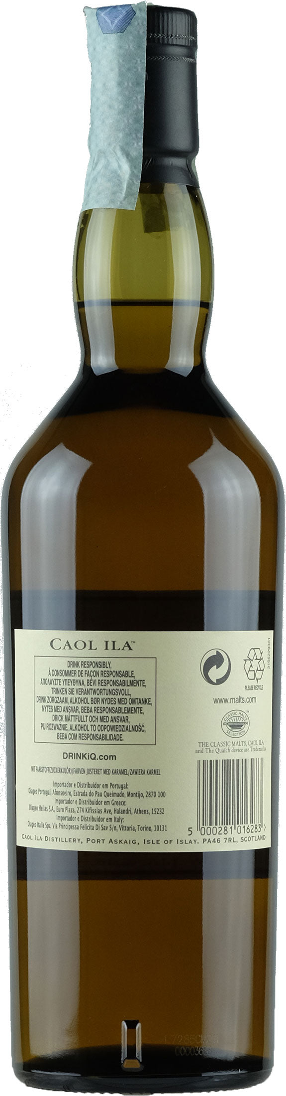 Caol Ila Islay Single Malt Whisky 12 Y.O.