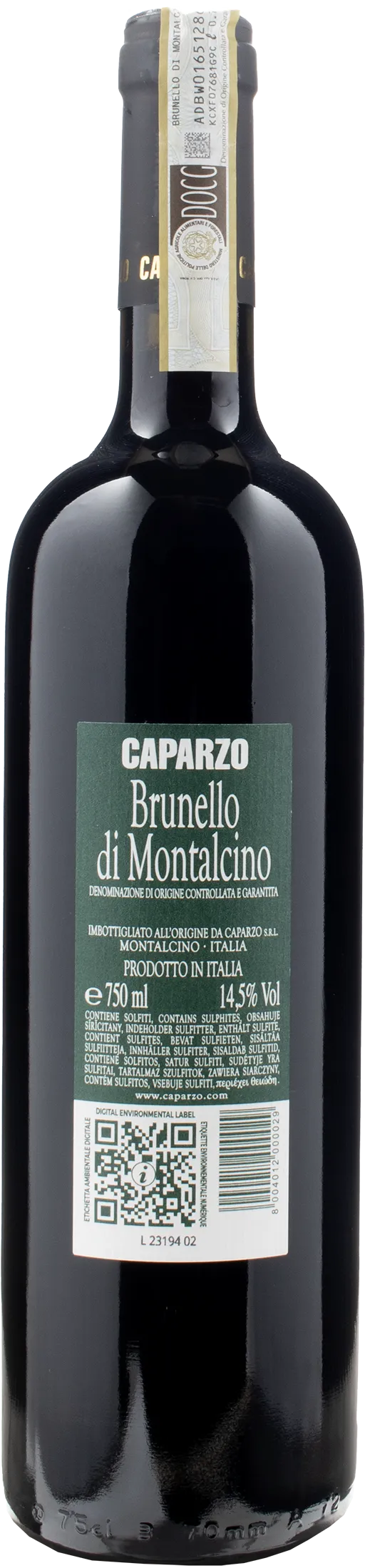 Caparzo Brunello di Montalcino 2019