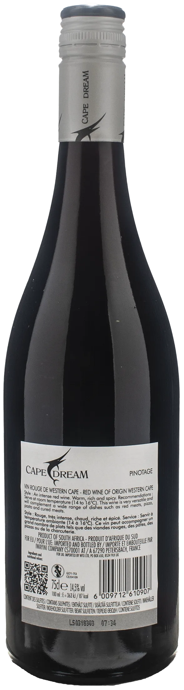 Cape Dream Pinotage 2024