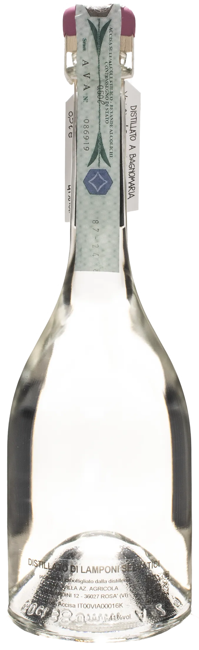 Capovilla Distillato Lamponi Selvatici 0.5L