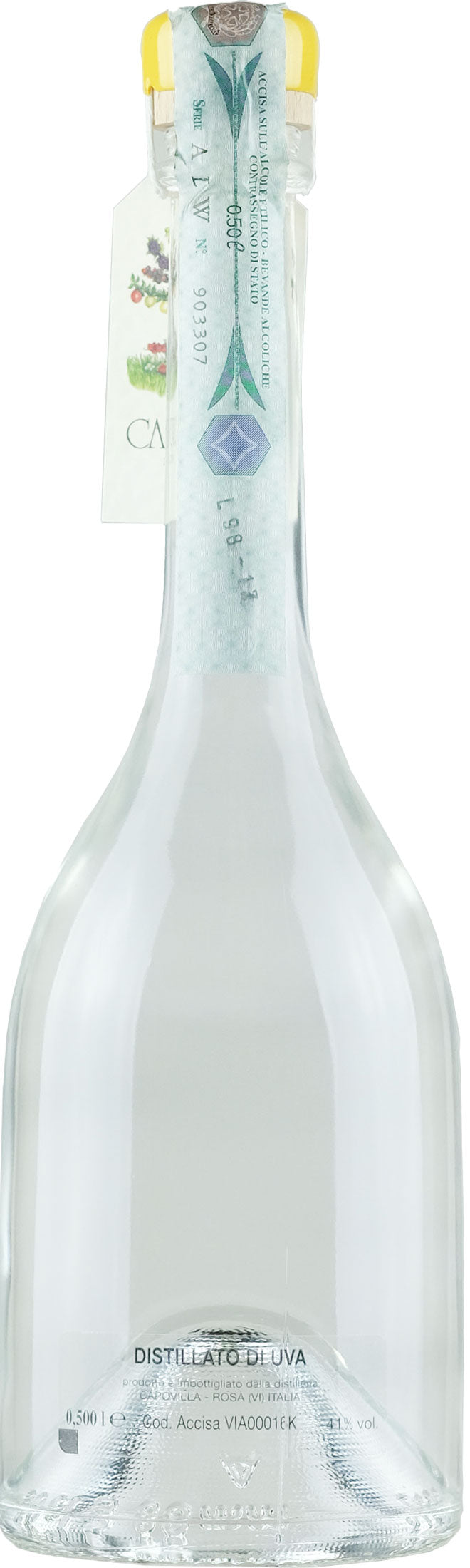 Capovilla Distillato Moscate Grape Fior d'Arancio 0.5L