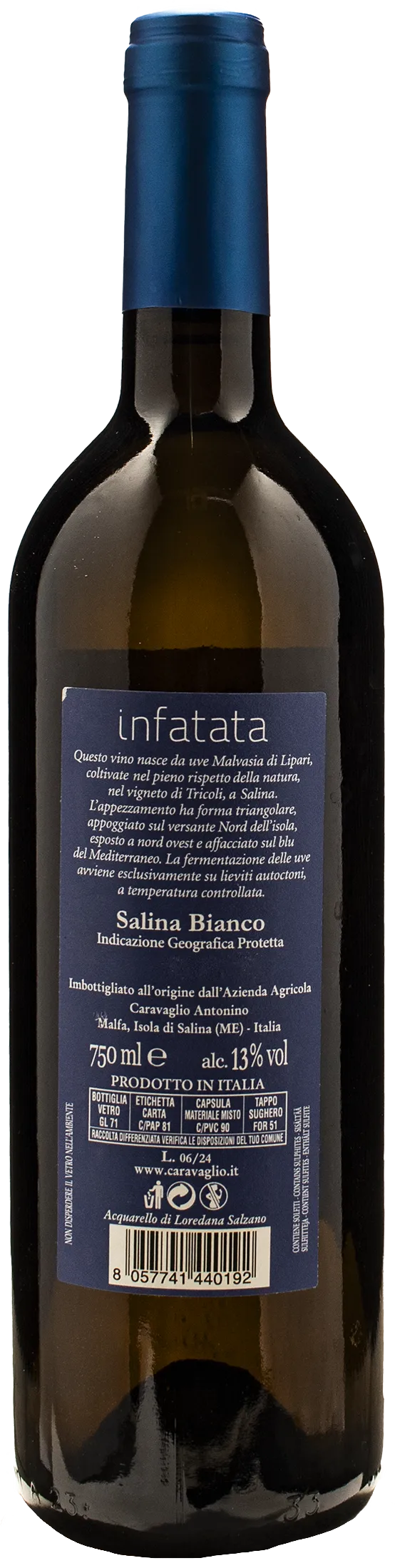 Caravaglio Malvasia Salina Infatata 2023