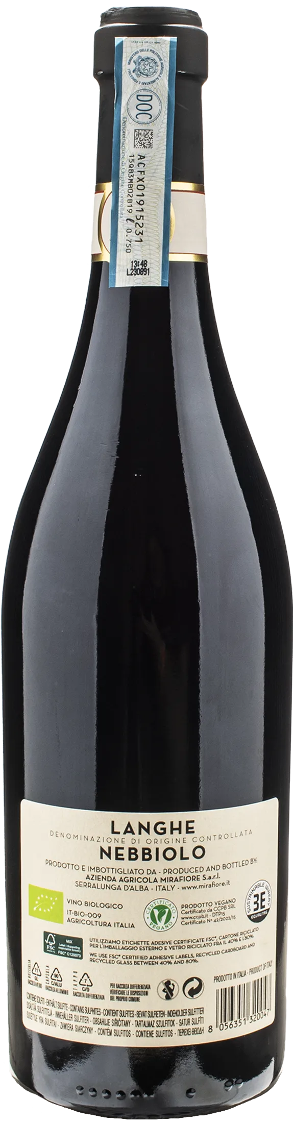 Casa E.di Mirafiore Langhe Nebbiolo 2021