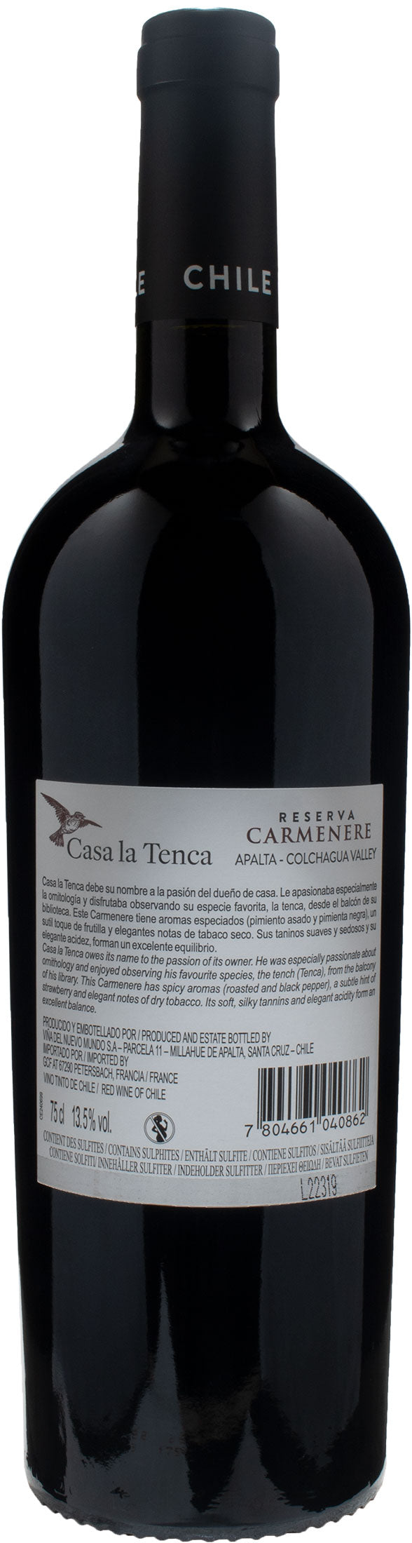 Casa La Tenca Reserva Carmenere 2021