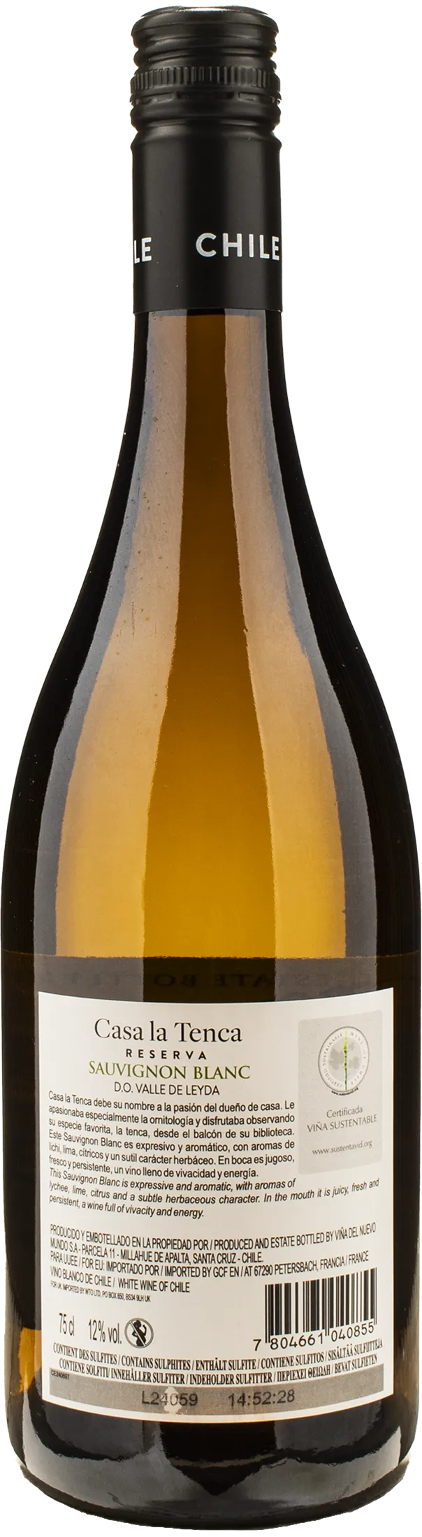 Casa La Tenca Sauvignon Blanc Reserva 2023