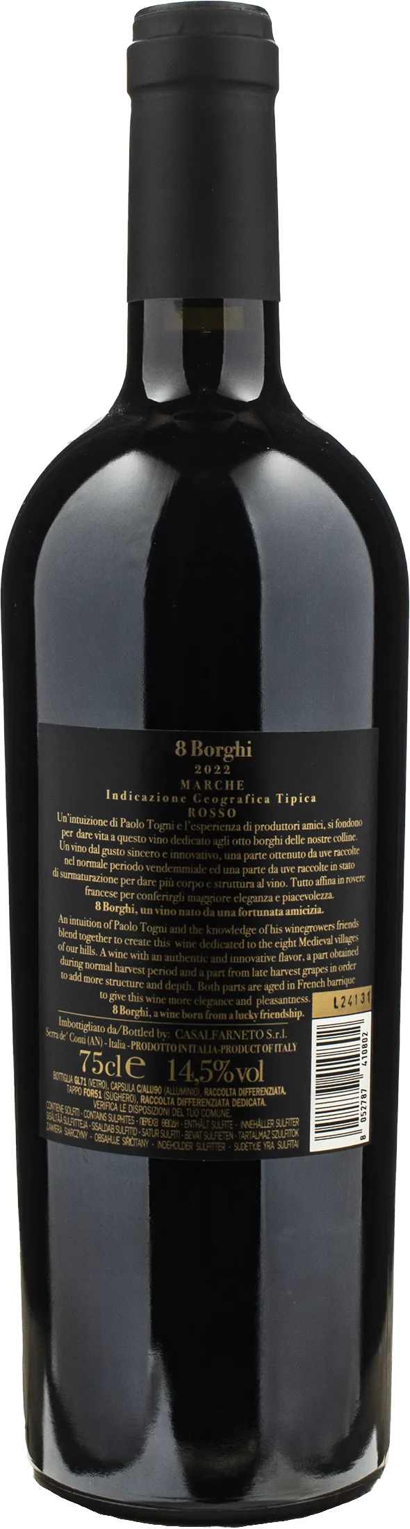 CasalFarneto Otto Borghi Rosso 2022