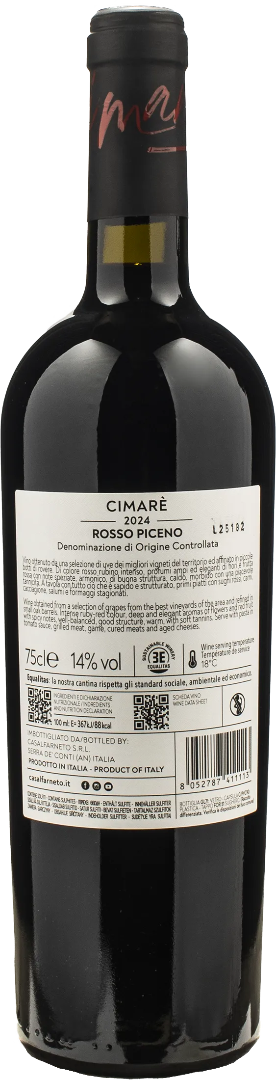 CasalFarneto Rosso Piceno Cimare 2024