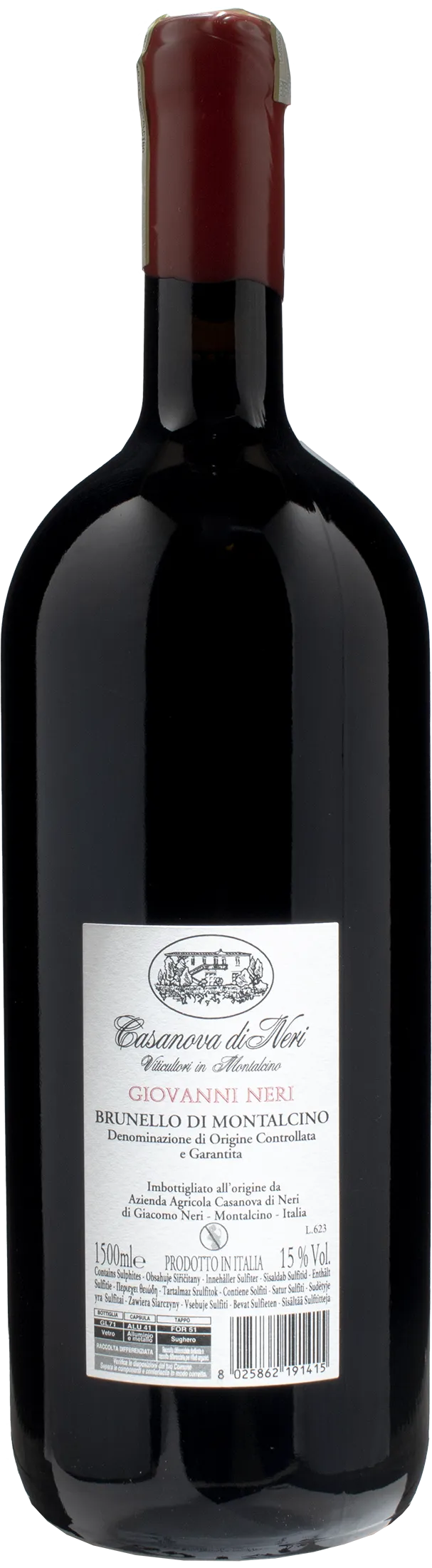 Casanova di Neri Brunello Montalcino Giovanni Neri Magnum 2019