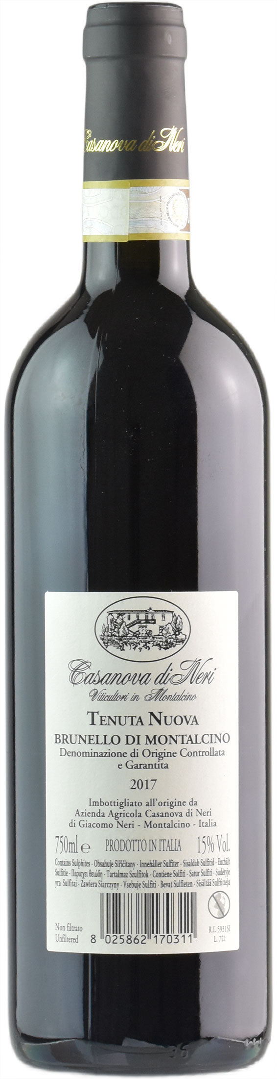 Casanova di Neri Brunello Montalcino Tenuta Nuova 2017