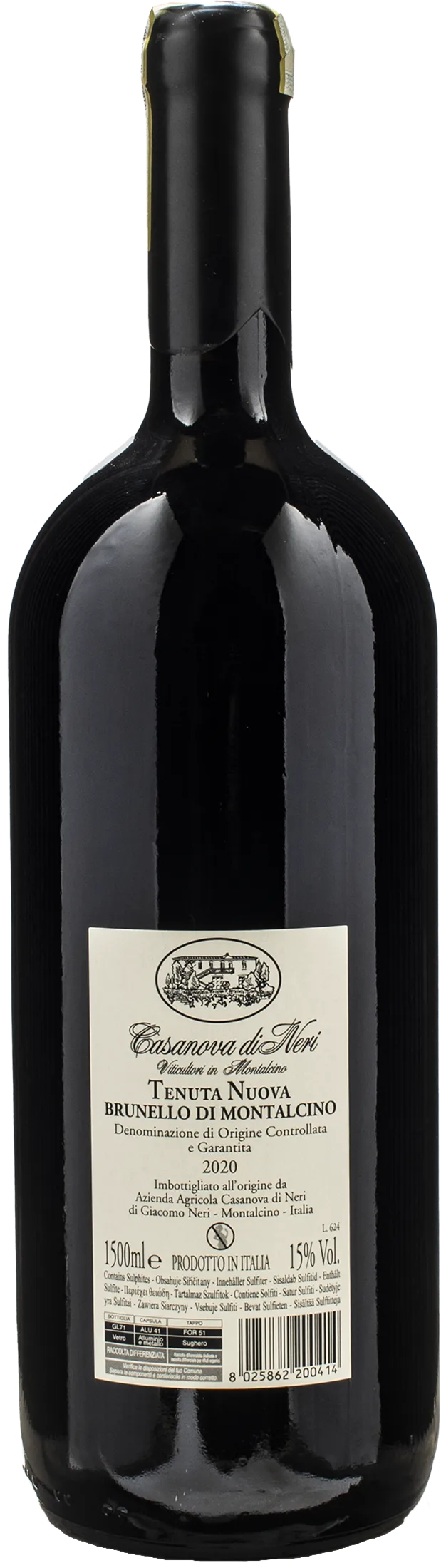 Casanova di Neri Brunello Montalcino Tenuta Nuova Magnum 2020