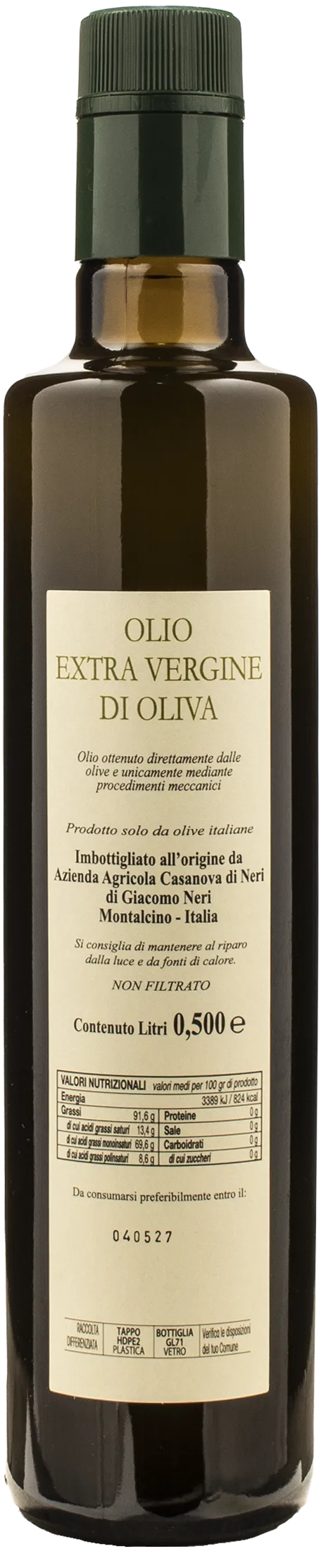 Casanova di Neri Olio Extra Vergine di Oliva 0.5L 2025