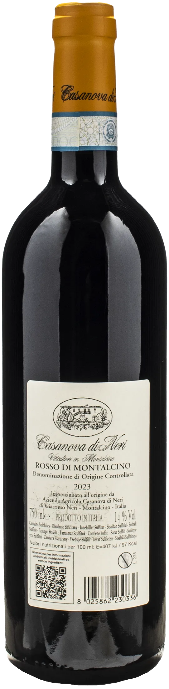 Casanova di Neri Rosso di Montalcino 2023