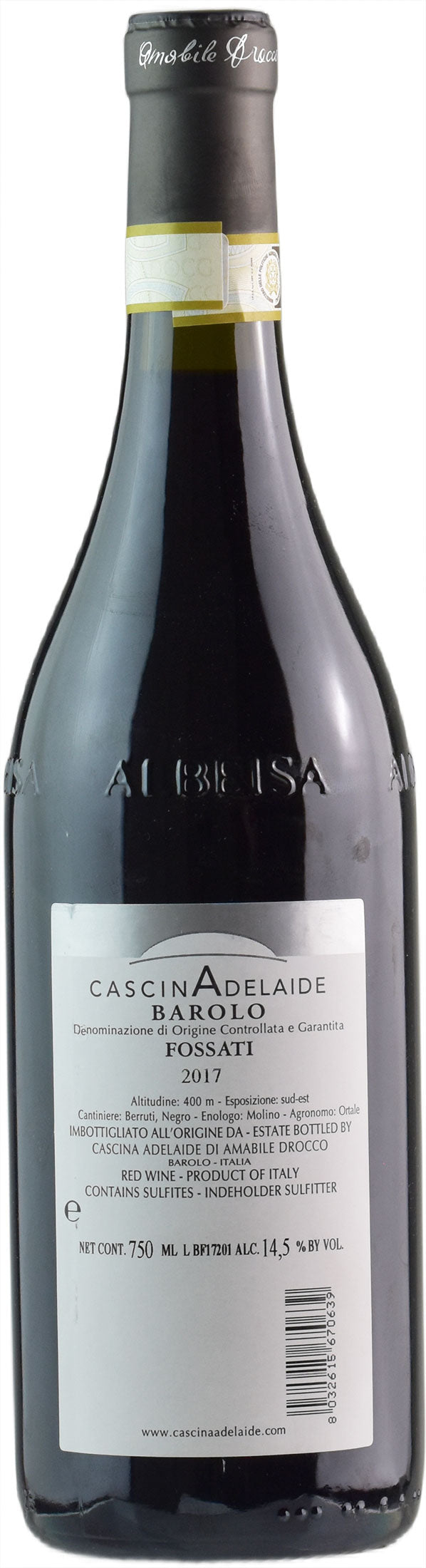 Cascina Adelaide Barolo Fossati 2017