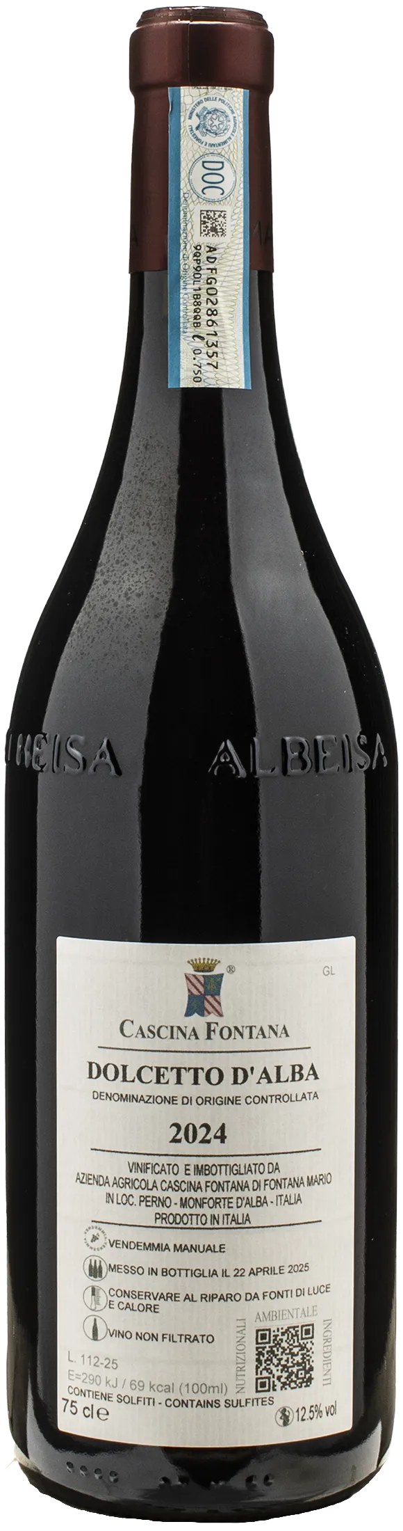 Cascina Fontana Dolcetto d'Alba 2024