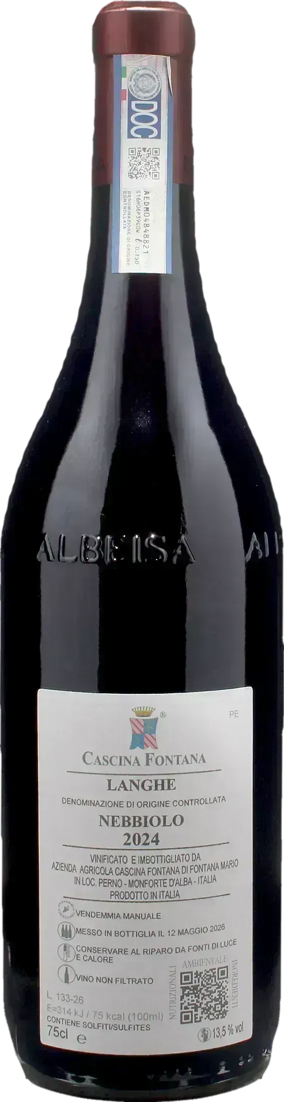 Cascina Fontana Langhe Nebbiolo 2024