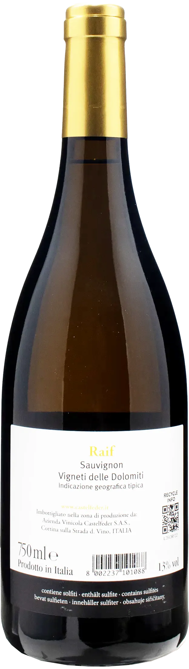 Castelfeder Sauvignon Raif 2022
