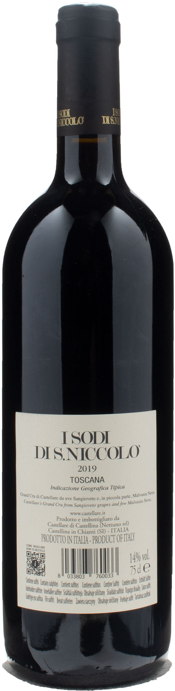 Castellare di Castellina I Sodi di San Niccolò 2019