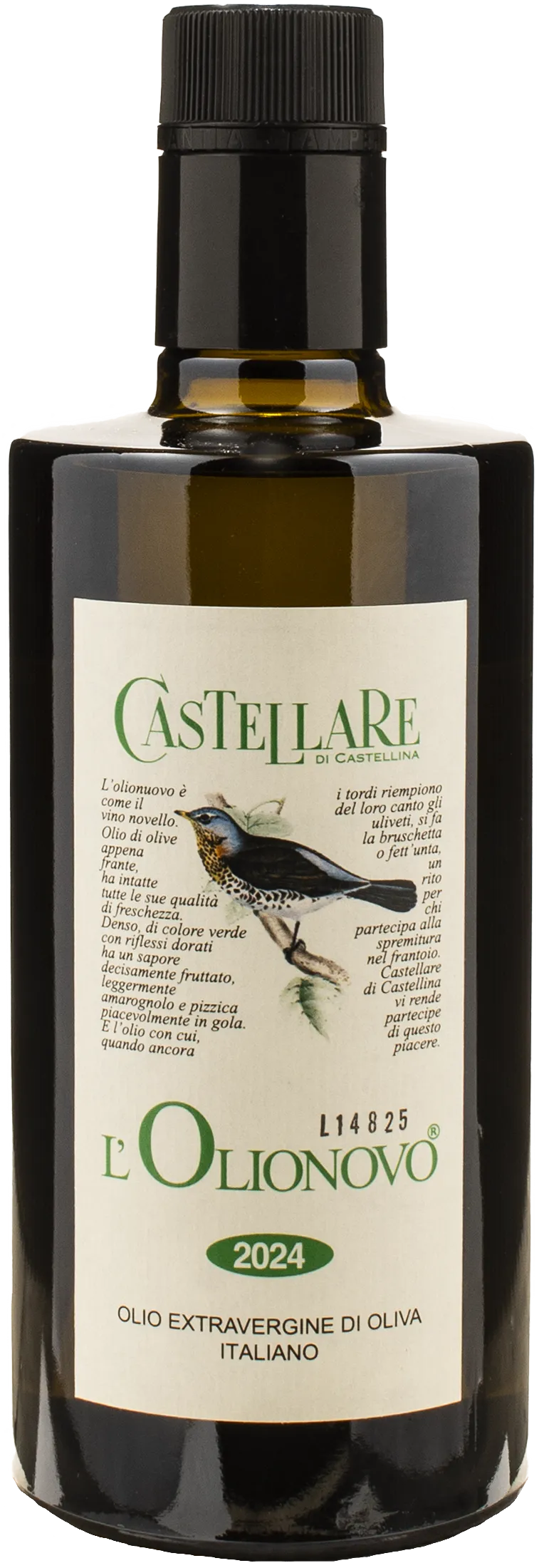Castellare di Castellina L'Olionovo Olio Extra Vergine d'Oliva 0.5L 2024