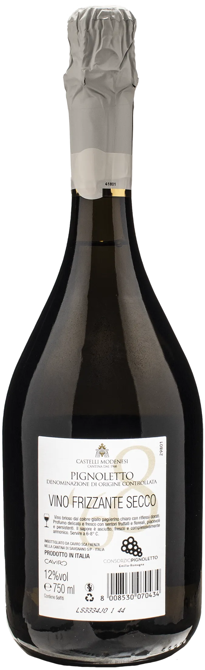 Castelli Modenesi '68 Pignoletto Frizzante Secco