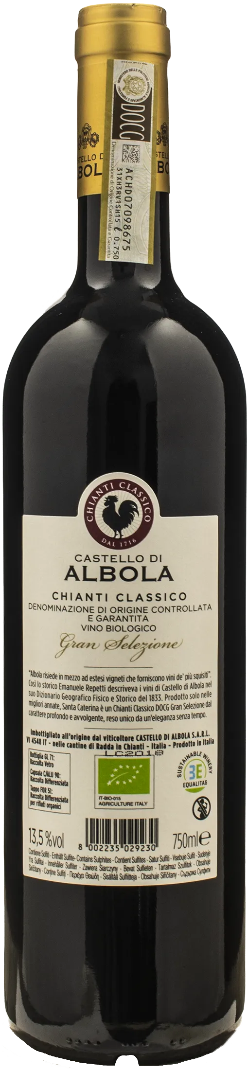 Castello Albola Chianti Classico Gran Selezione Santa Caterina 2019