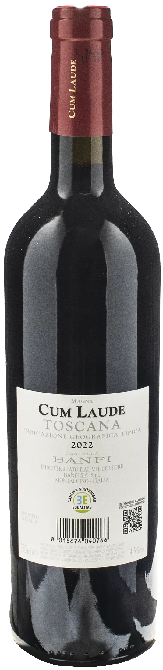 Castello Banfi Magna Cum Laude 2022